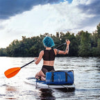 60L Waterproof Backpack For Swimming Diving Surfing Large Capacity Mountaineering Bag - Blue