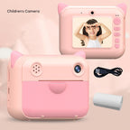 2.4 Hd Screen Kids Thermal Printing Camera - no Memory Card - Pink