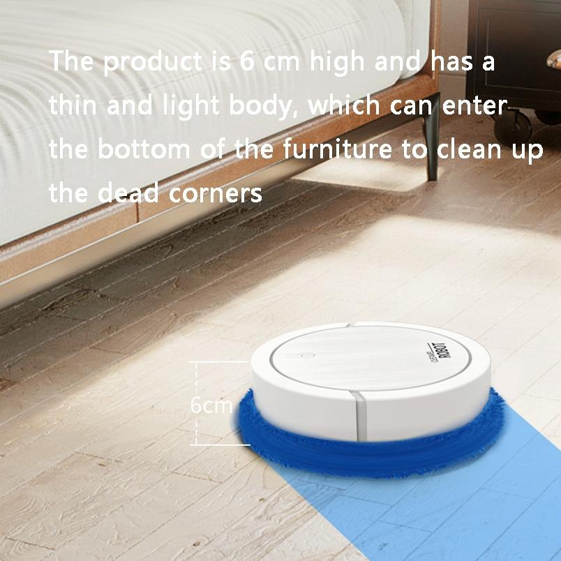 Smart Dual-purpose Sweeper - Fully Automatic - Elegant White