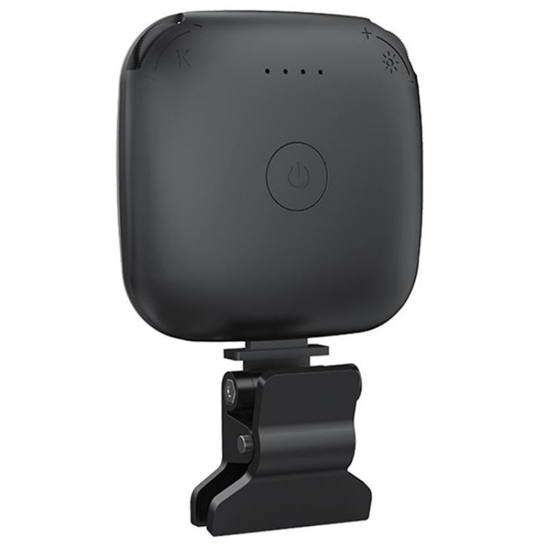 Portable Mini Clip-on Led Fill Light for Video Conferencing and Live Streaming - Pink