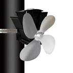 Thermodynamic Wall Mounted Fireplace Fan - no Magnets - Gold