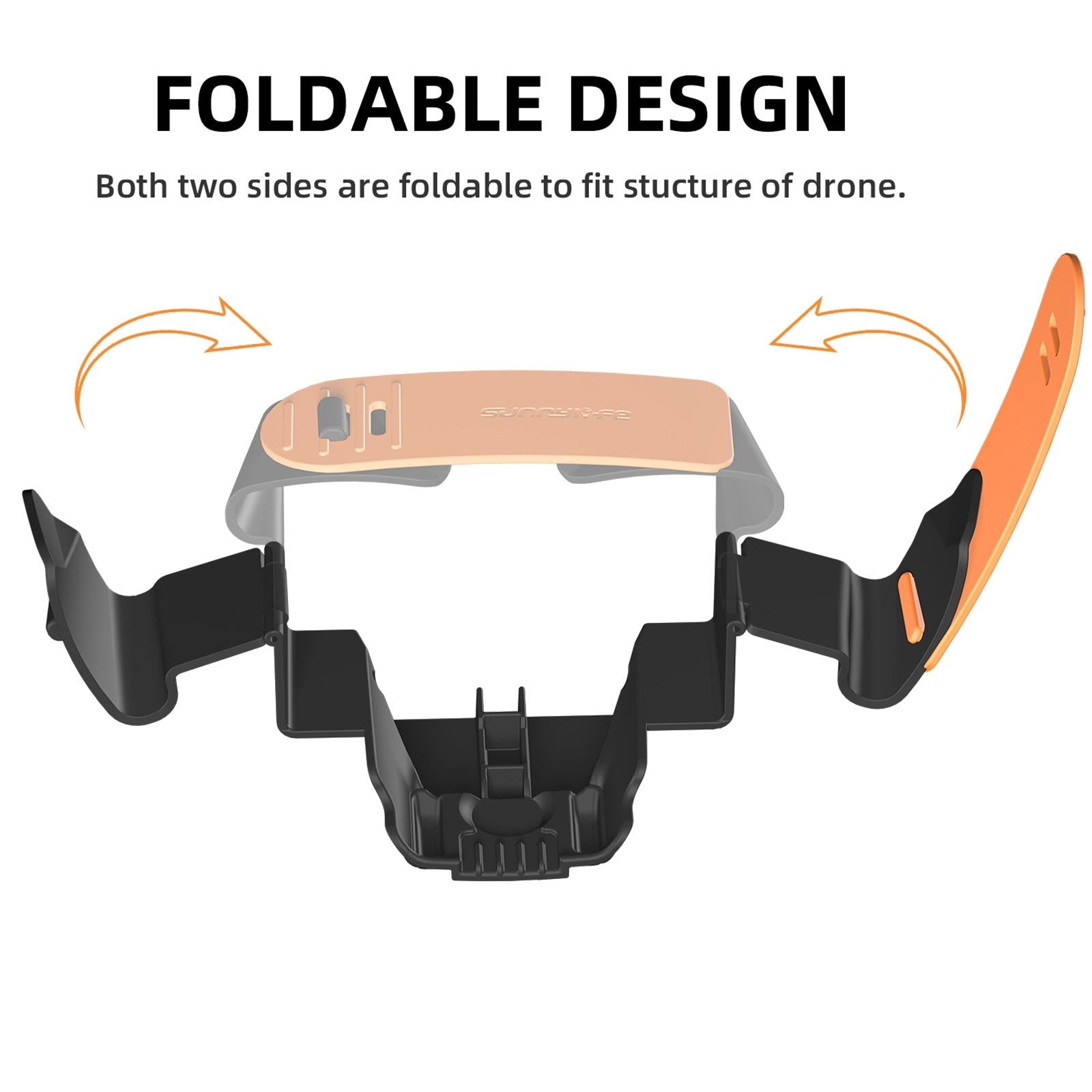 Fixed Propeller Guard for Dji Air 3 - Blade Holder - Black