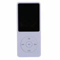 Portable Lcd Fm Radio Mp3 Mp4 Player 4Gb Memory Black - White 4Gb