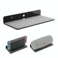 Bluetooth Speaker Wall Storage Bracket - Home Living Room Organizer - Black