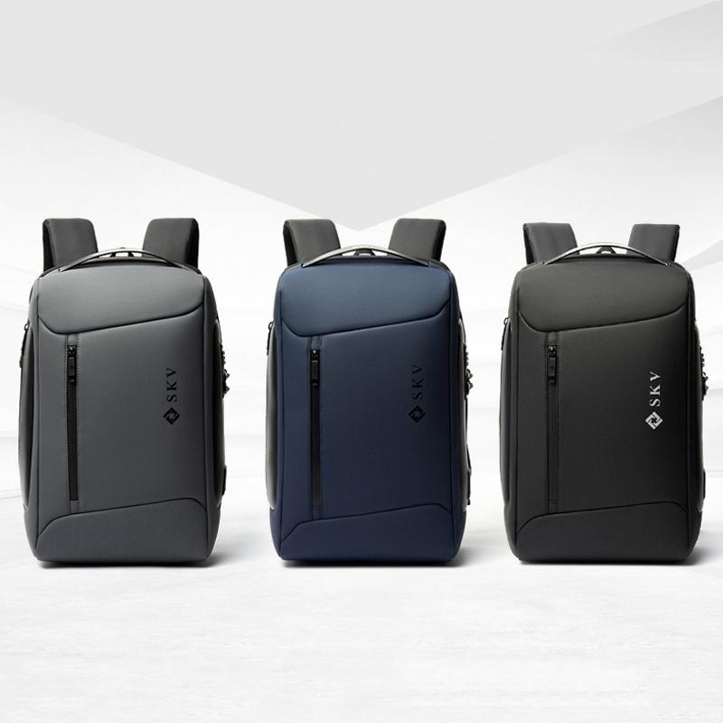 Large Capacity Business Backpack for Men - Skv Commute - Black