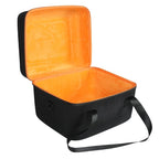 Shockproof Portable Carrying Case - Compact Design - Black + Grey