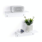 Set of 2 Wall Mounts for Speakers and Surveillance Cameras - Black