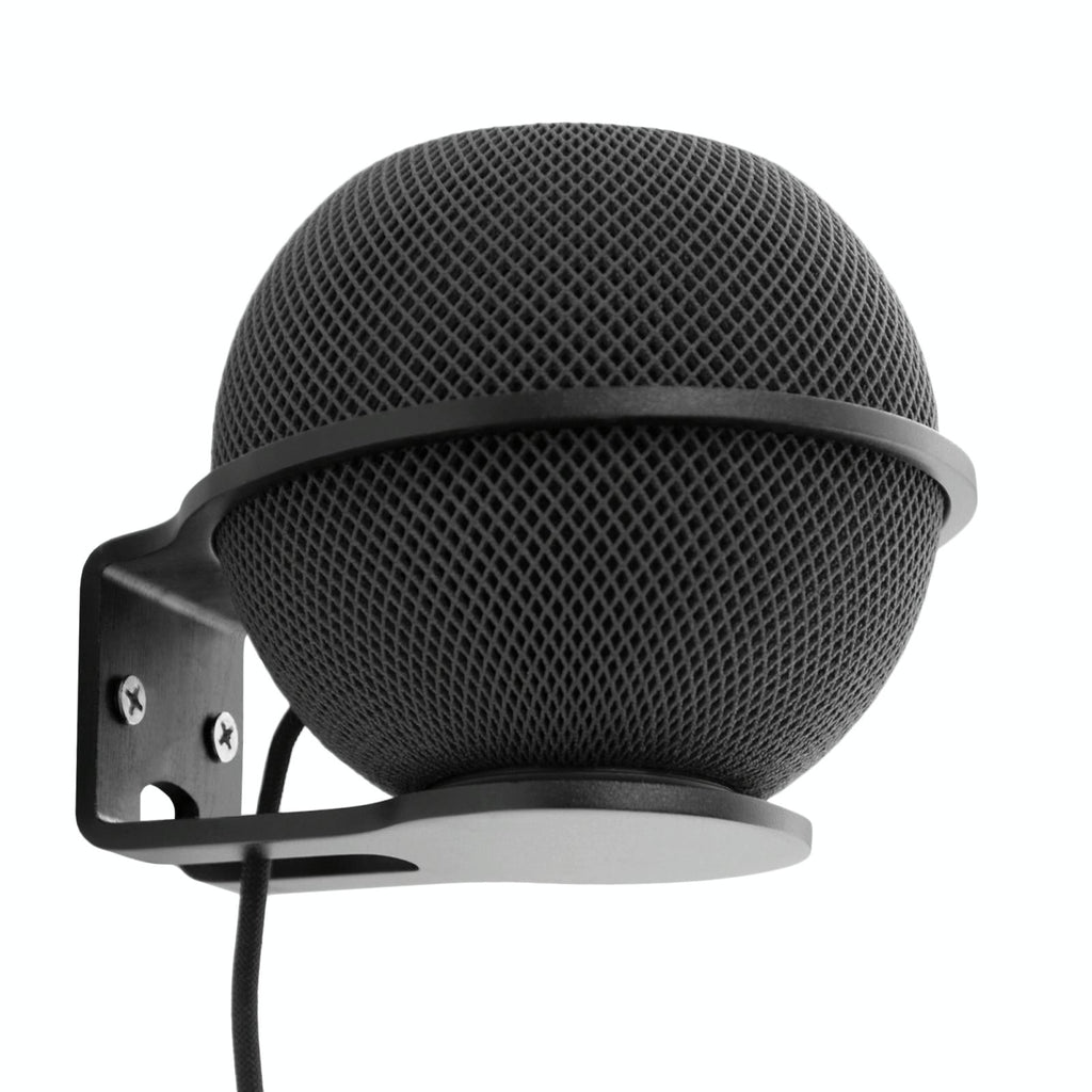 Aluminum Wall Mount for Apple Homepod Mini Speaker - Silver