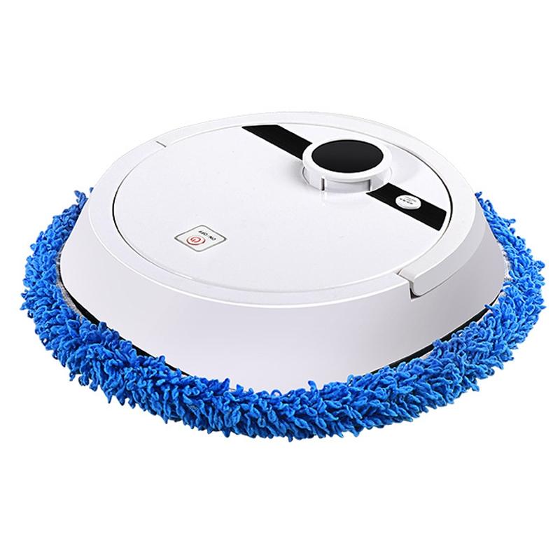 Smart All-in-one Robotic Sweeper and Mop - Black