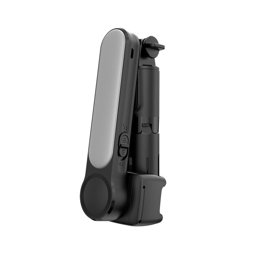Mini Folding Gimbal Stabilizer with Tripod - White