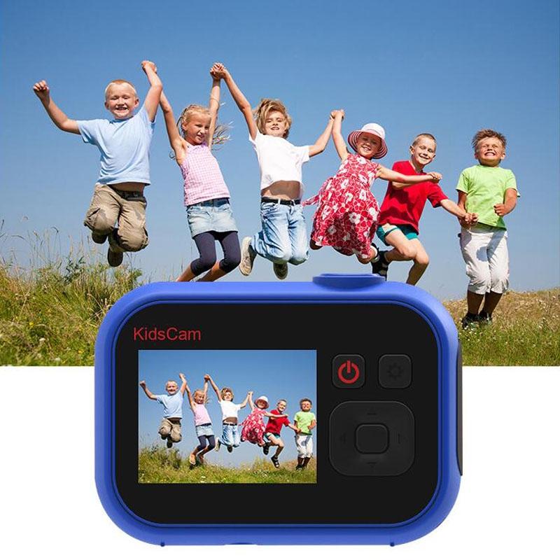 Kids' Digital Camera with Wide Angle Lens - Built-in Memory - Yellow