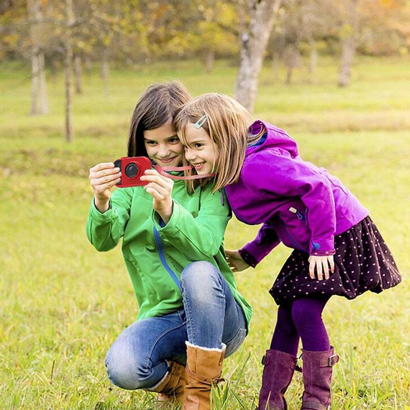 Kids' Digital Camera with Wide Angle Lens - Built-in Memory - Yellow