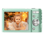 36mp 2.7k Full Hd Digital Camera with 16x Zoom for Children - 2.4 Inch Screen - Black
