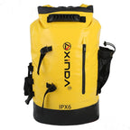 Waterproof Upstream Storage Shoulder Bag L For Mountaineering - Black