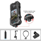 X4 Rig Housing Frame with Lens Cover for Insta360