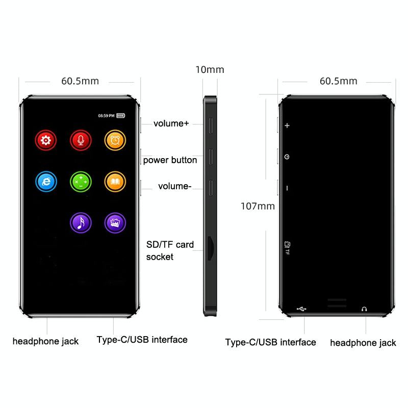 Touch Screen Mini Tablet With Wifi Bluetooth Mp3 / Mp4 / Mp5 4Gb Tf Capacity - 2G Ddr+16G Flash