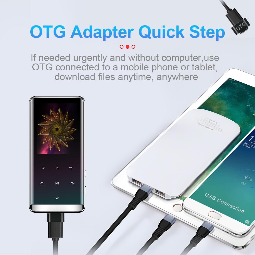 1.8 Inch Touch Lcd Hifi Mp3 Player 16Gb Memory - Without Bluetooth - 8Gb