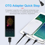 Portable Bluetooth Player 8Gb Capacity Silver