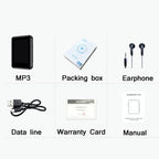 1.77 Inch Touch Mp3 E Book With Bluetooth Compact & Versatile - 8Gb