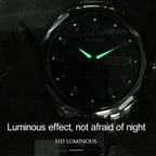 Stylish Waterproof Luminous Women Automatic Watch - 8813 - Silver Black