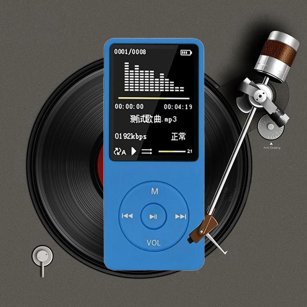 8Gb Portable Lcd Fm Radio Mp3 Mp4 Player - White 8Gb