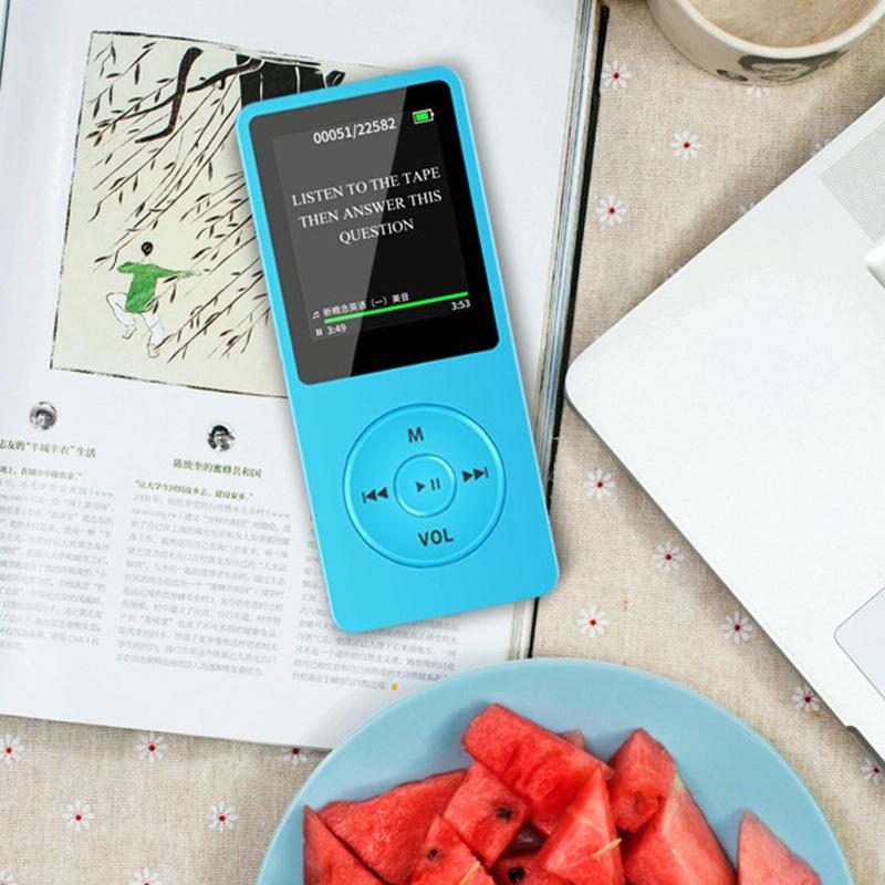 8Gb Portable Lcd Fm Radio Mp3 Mp4 Player - White 8Gb