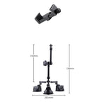 Articulating Magic Arm with Suction Cup Phone Clamp