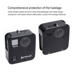 Aluminum Alloy Protective Cage for Gopro Fusion with Mount and Lens Caps