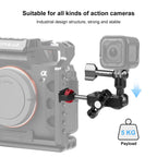 Versatile Aluminum Magic Arm Mount - Black