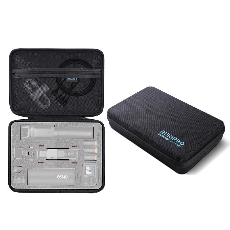 Waterproof Oxford Storage Box for Dji Pocket Gimbal and Action Camera - 30.2x20.8x7.2cm