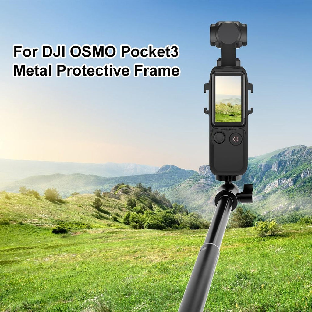 Dual Cold Shoe Adapter Bracket for Dji Pocket 3 Cage