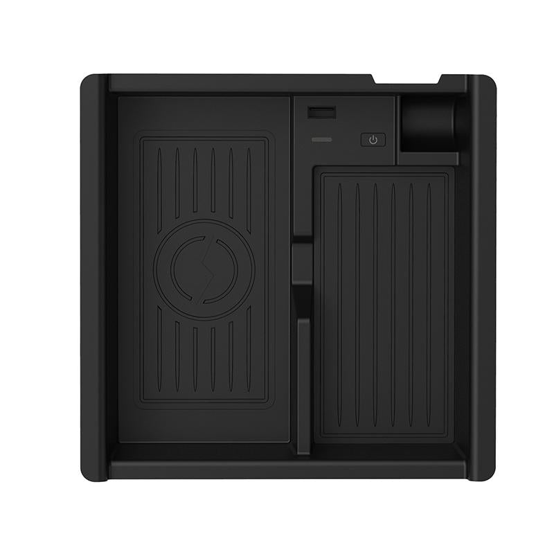 Wireless Charger & Storage Box for Toyota Tacoma 2016-2021