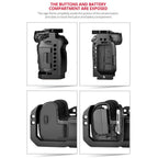 Video Camera Cage Stabilizer With Handle for Canon R5 / R6
