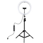 11.8 Led Ring Light Kit with Tripod and Phone Clamp