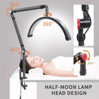 Adjustable Beauty Light for Eyelash Techs - 16 Inch - Black