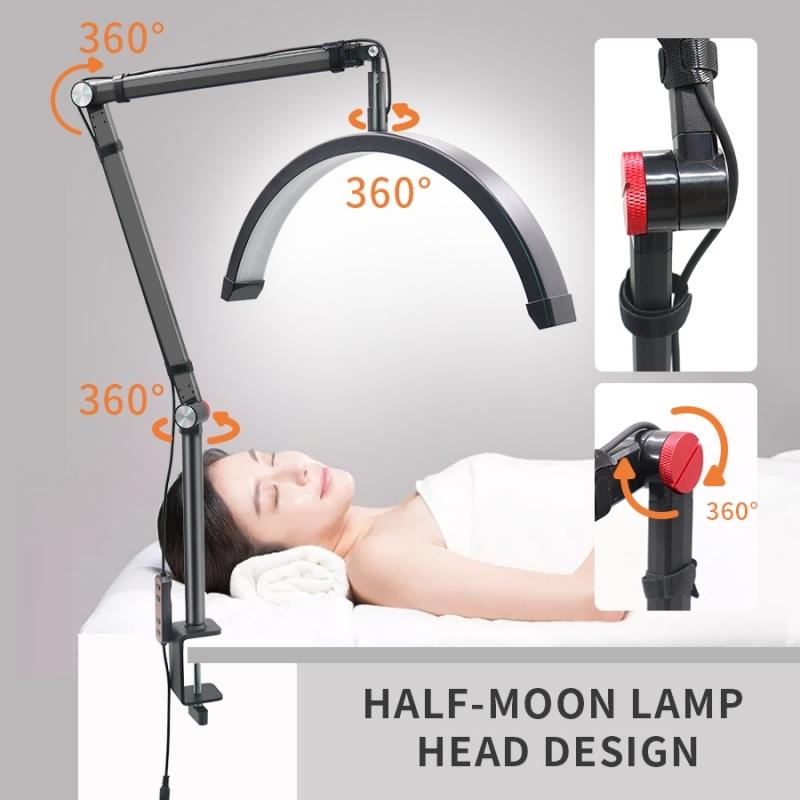 Adjustable Beauty Light for Eyelash Techs - 16 Inch - Black