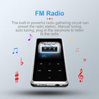 Portable Bluetooth Player 32Gb Capacity Silver