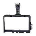 Camera Cage Stabilizer With Handle - Black for For Sony A6000 / A6300 / A6500 / A6400
