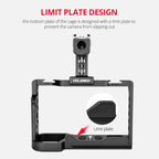 Video Cage Stabilizer Kit With Handle for Sony Alpha 7C