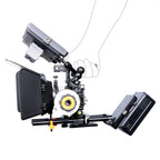 Camera Cage Stabilizer With Handle - Black For Sony A6000 / A6300 / A6400 / A6500
