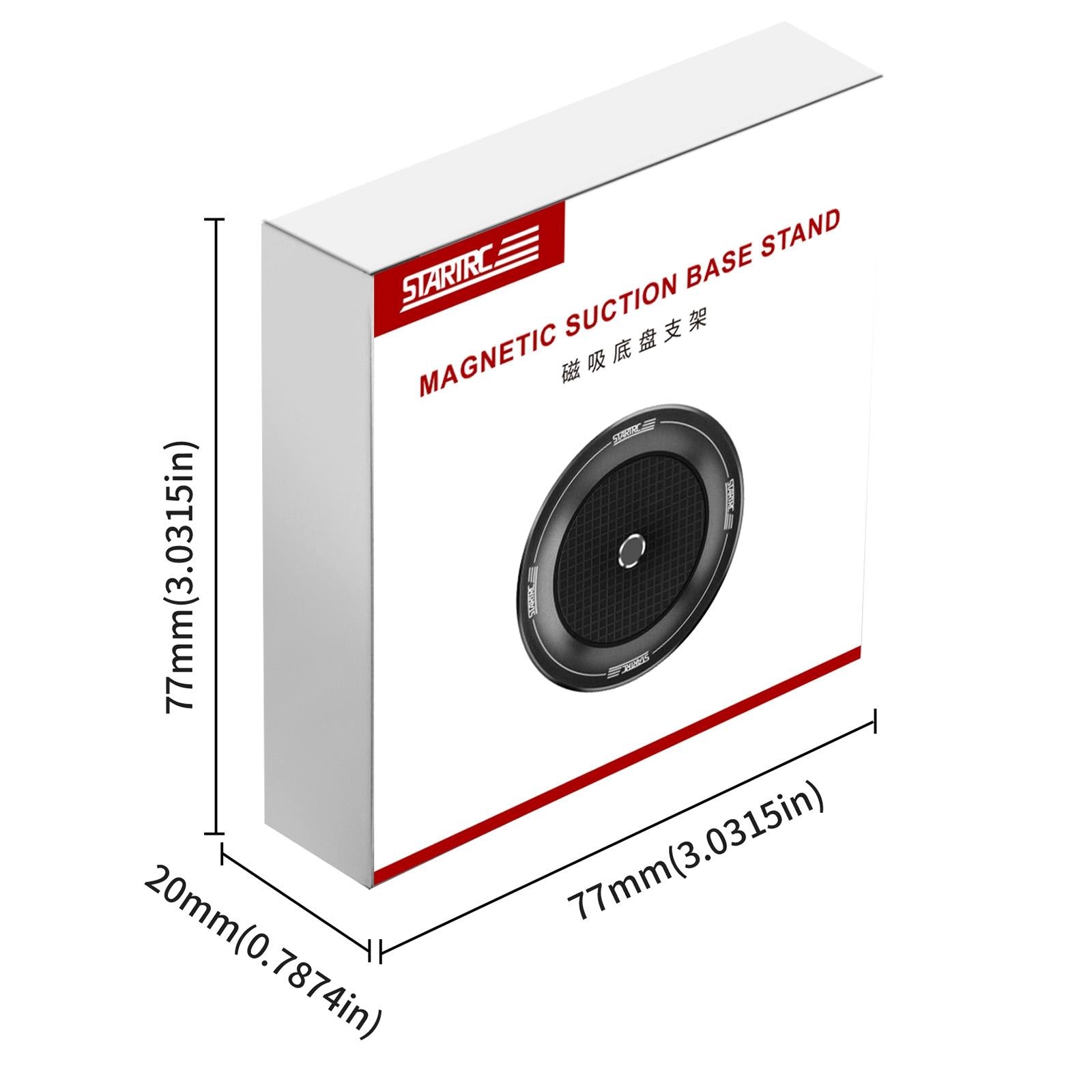 Universal 1 / 4 Metal Mount With Magnetic Base
