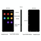 Touch Screen Mini Tablet With Wifi Bluetooth And 32Gb Tf Capacity - 2G Ddr+16G Flash