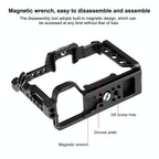 Camera Cage Stabilizer Rig - Metal Black for Sony A7