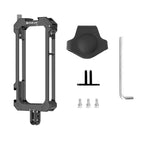 Metal Protective Cage for Insta360 X3 with Cold Shoe and Tripod Adapter
