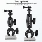 Adjustable 360 Degree Bike Handlebar Mount for Action Cameras