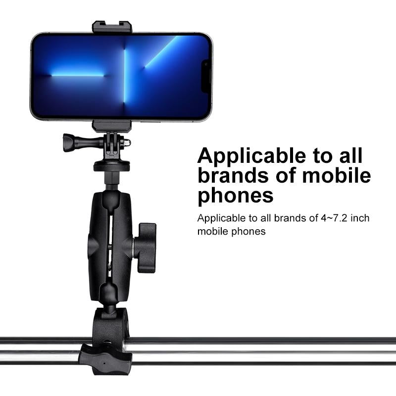 Adjustable 360 Degree Bike Handlebar Mount for Action Cameras