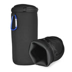 Portable Shockproof Bluetooth Speaker Storage Bag for Jbl Pulse3 - 2 Pack Black