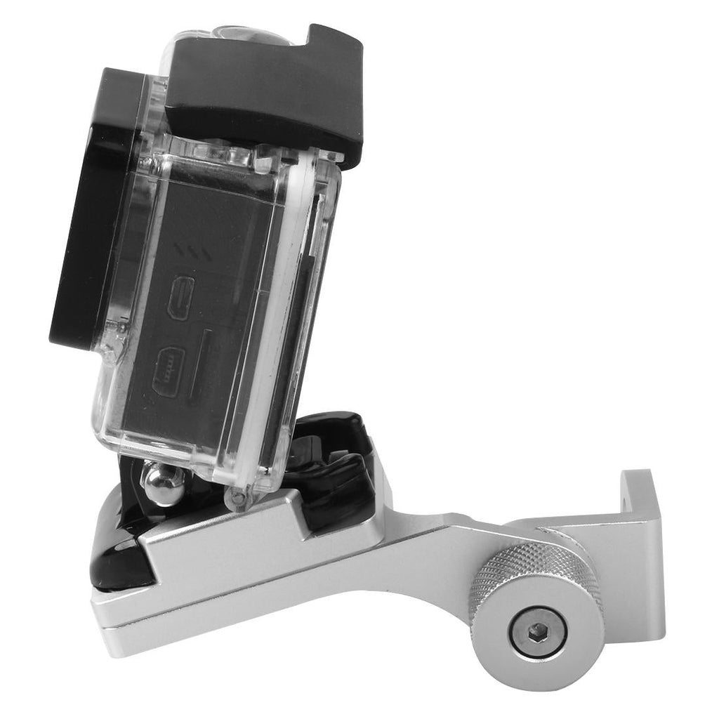 Universal Rearview Mirror Mount for Action Cameras - Black