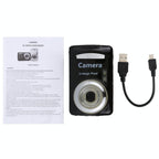 16Mp 4X Zoom Hd Digital Video Camera With 2.4 Tft Screen - Black
