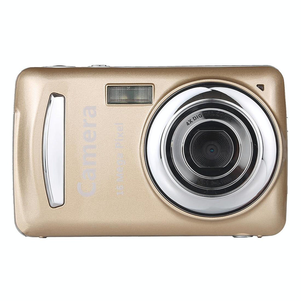 16Mp 4X Zoom Hd Digital Video Camera With 2.4 Tft Screen - Black